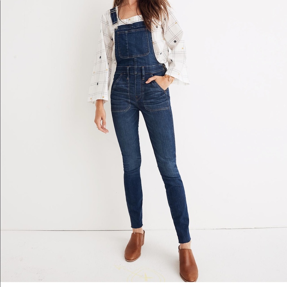 Madewell Skinny overalls: eco edition